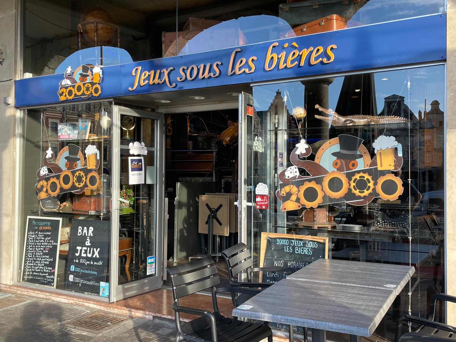 Retrouvez nous à 20 000 jeux sous les bières le 25 mars 